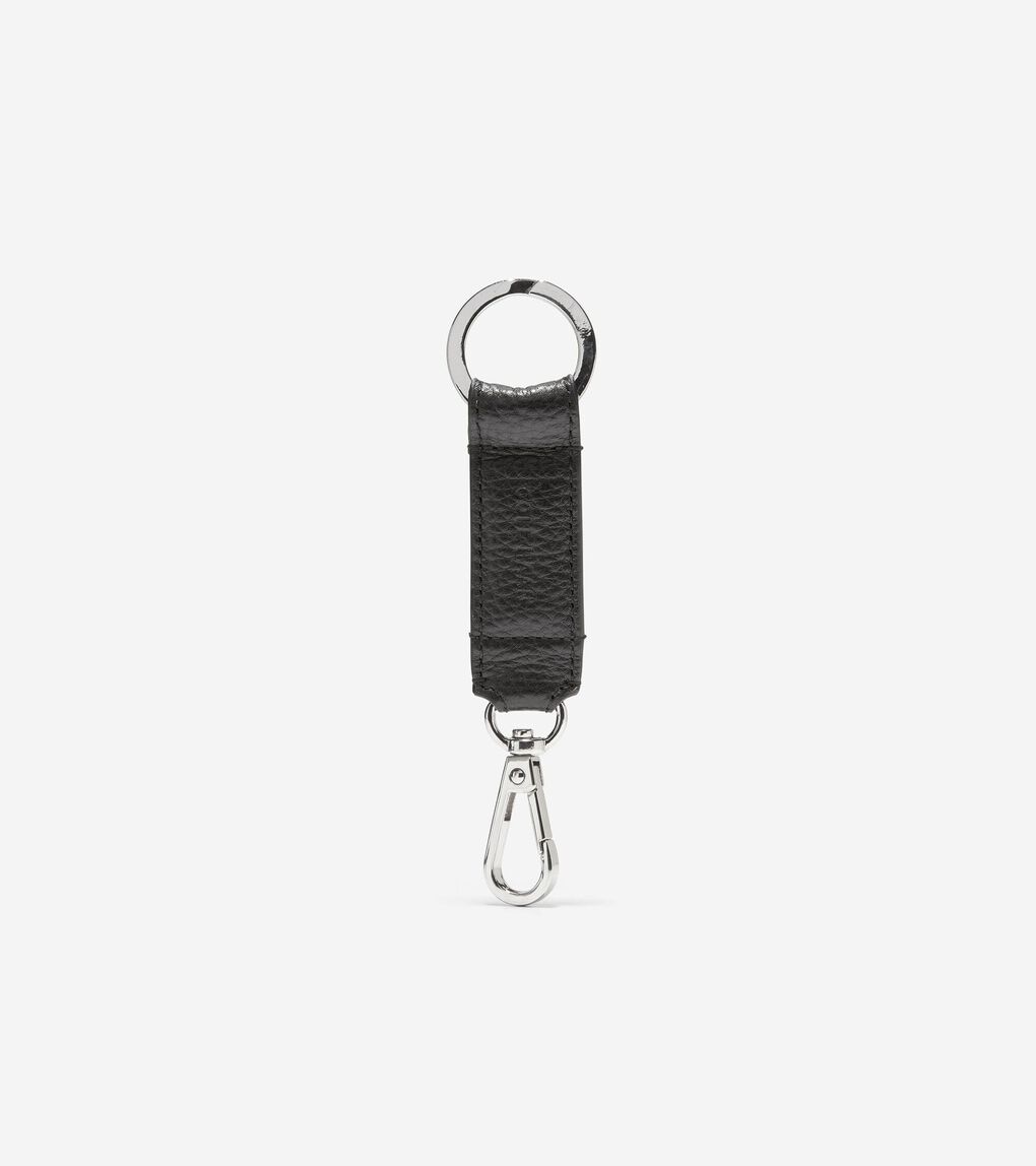 Pebble Billfold with Leather Key Fob 